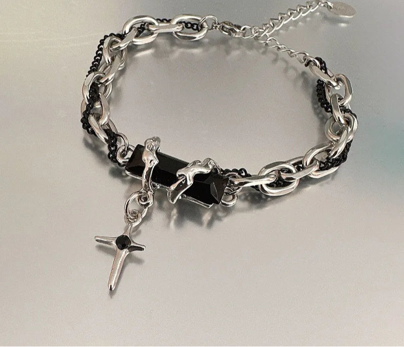 Silver Halo Bracelet
