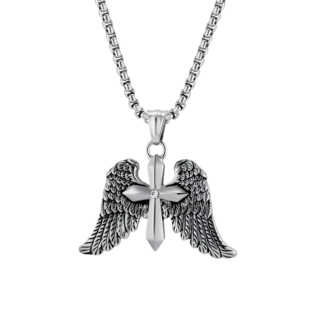 Archangel Cross Necklace